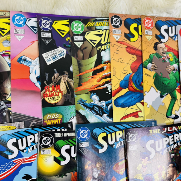 Superman Action Comics 739-761 784-785 Lot Bizarro Joker Last Laugh Mark Millar - Picture 5 of 10